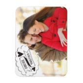 永遠に一緒に写真 マグネット (縦)