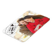 永遠に一緒に写真 マグネット (左側)