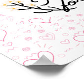 永遠に一緒に引用文 ポスター (角)