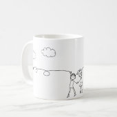 永遠に一緒に！ コーヒーマグカップ (正面左)