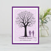 永遠に一緒の結婚式招待状 招待状 (スタンド正面)