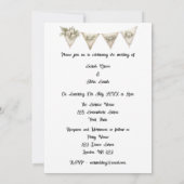 永遠に一緒の結婚式招待状 招待状 (裏面)