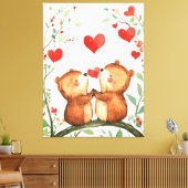 永遠に一緒 キャンバスプリント (インサイチュ (リビング))