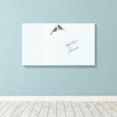 永遠に一緒 キャンバスプリント (インサイチュ (ウッドフロア))