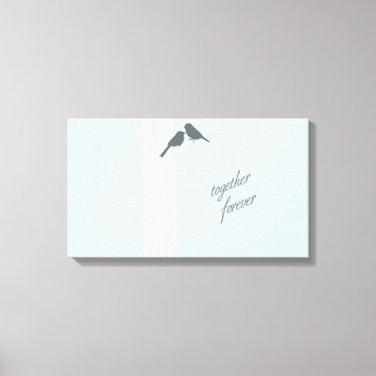 永遠に一緒 キャンバスプリント (正面)