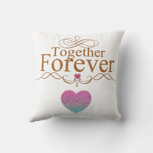 永遠に一緒 クッション (裏面)