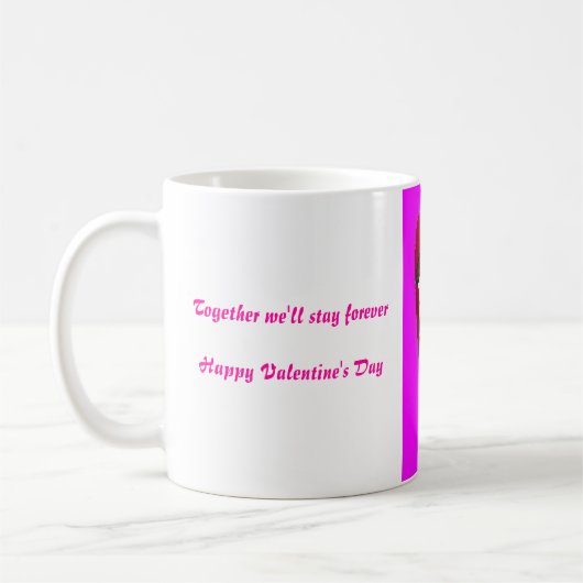 永遠に一緒 コーヒーマグカップ (左)