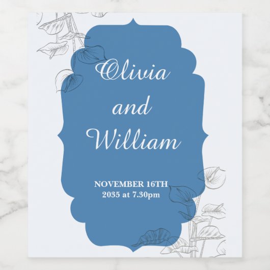 永遠に一緒 ワインラベル (シングルラベル)