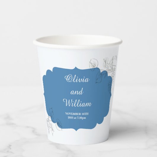 永遠に一緒 紙コップ (正面)