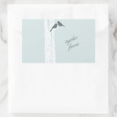 永遠に一緒 長方形シール (バッグ)