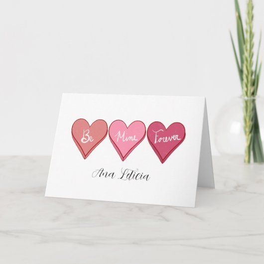 永遠に僕のもの バレンタインデー シーズンカード (正面)