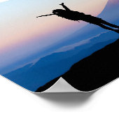 永遠に冒険するカスタムフォトコラージュのポスター ポスター (角)