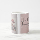 永遠に印刷されたマグカップ コーヒーマグカップ (中央)