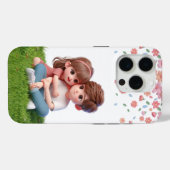 永遠に可愛いカップルiPhone 15 14 13ケース Case-Mate iPhoneケース (裏面 (横))