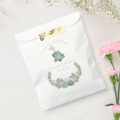 永遠に多肉カスタム結婚式の好意バッグ フェイバーバッグ (封をした状態)