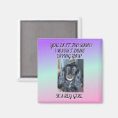 永遠に大切に：私の毛皮のベビー1の写真へのトリビュート マグネット (正面/裏面)