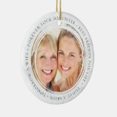 永遠に娘を嫁に迎える母|過去記事 セラミックオーナメント (右)