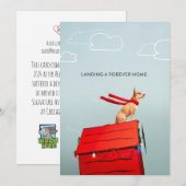 永遠に家に着陸 招待状 (正面/裏面)