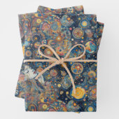 「永遠に展開」ラッピング紙フラットシート(3) ラッピングペーパーシート (インサイチュ)