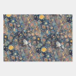 「永遠に展開」ラッピング紙フラットシート(3) ラッピングペーパーシート