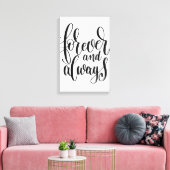 永遠に常にキャンバス キャンバスプリント (インサイチュ (リビング))