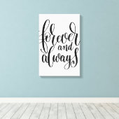 永遠に常にキャンバス キャンバスプリント (インサイチュ (ウッドフロア))