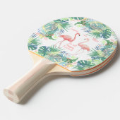 永遠に幸せになれ！おとぎ話2ピンクフラミンゴ 卓球ラケット (正面アングル)