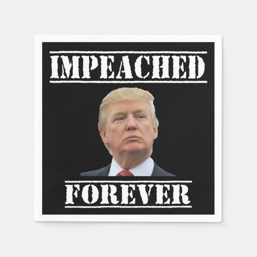 永遠に弾劾された スタンダードカクテルナプキン (正面)