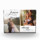 永遠に彼の彼女のエレガントな結婚式 フォトブロック (正面)