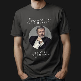 永遠に心に 追悼フォトTシャツ Tシャツ