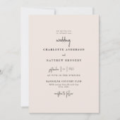 永遠に忠実な花嫁の父母結婚の 招待状 (正面)