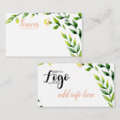 永遠に思考の花よけのカードに ノートカード (正面/裏面)