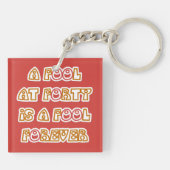 永遠に愚か者 キーホルダー (裏面)