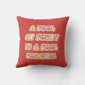 永遠に愚か者 クッション (裏面)