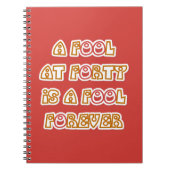 永遠に愚か者 ノートブック (正面)