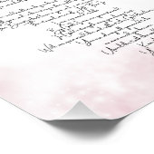 永遠に愛されたソフトピンク フォトプリント            (角)