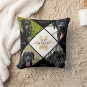 永遠に愛された思い出恋しく思したフォトコラージュPet クッション (ブランケット)