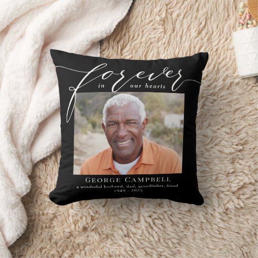 永遠に愛された編集可能カラーカスタム装飾用クッション クッション (ブランケット)