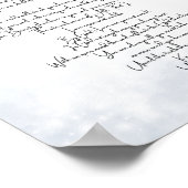 永遠に愛されるプラチナ ポスター (角)