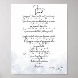 永遠に愛されるプラチナ ポスター