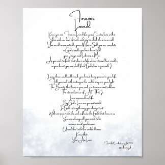 永遠に愛されるプラチナ ポスター