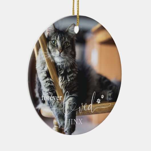 永遠に愛されるペットロス記念セラミックオーナメント セラミックオーナメント (右)