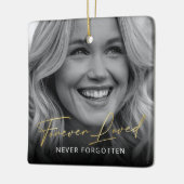 永遠に愛される記念写真記念 セラミックオーナメント (左)