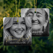 永遠に愛される記念写真記念 セラミックオーナメント