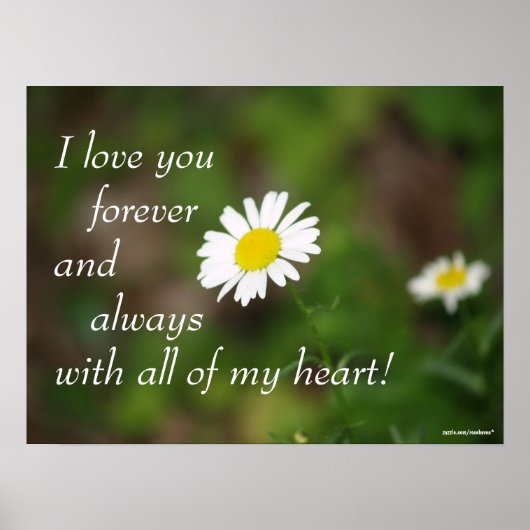 永遠に愛してるポスター ポスター (正面)