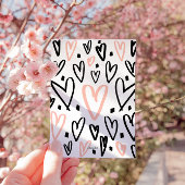 永遠に愛してる かわいいウサギ バレンタインカード シーズンカード