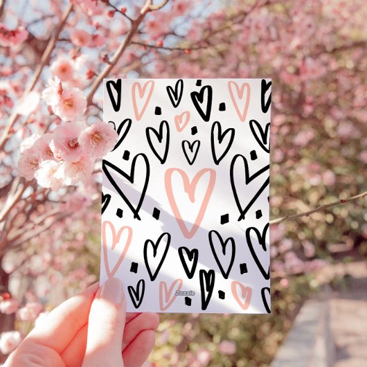 永遠に愛してる かわいいウサギ バレンタインカード シーズンカード