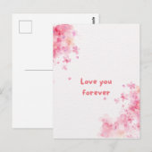 「永遠に愛してる」ポストカード ポストカード (正面/裏面)