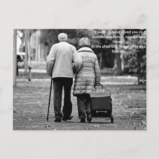 永遠に愛するハガキ ポストカード (正面)