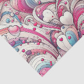 永遠に愛するハートパターン 薄葉紙 (詳細)